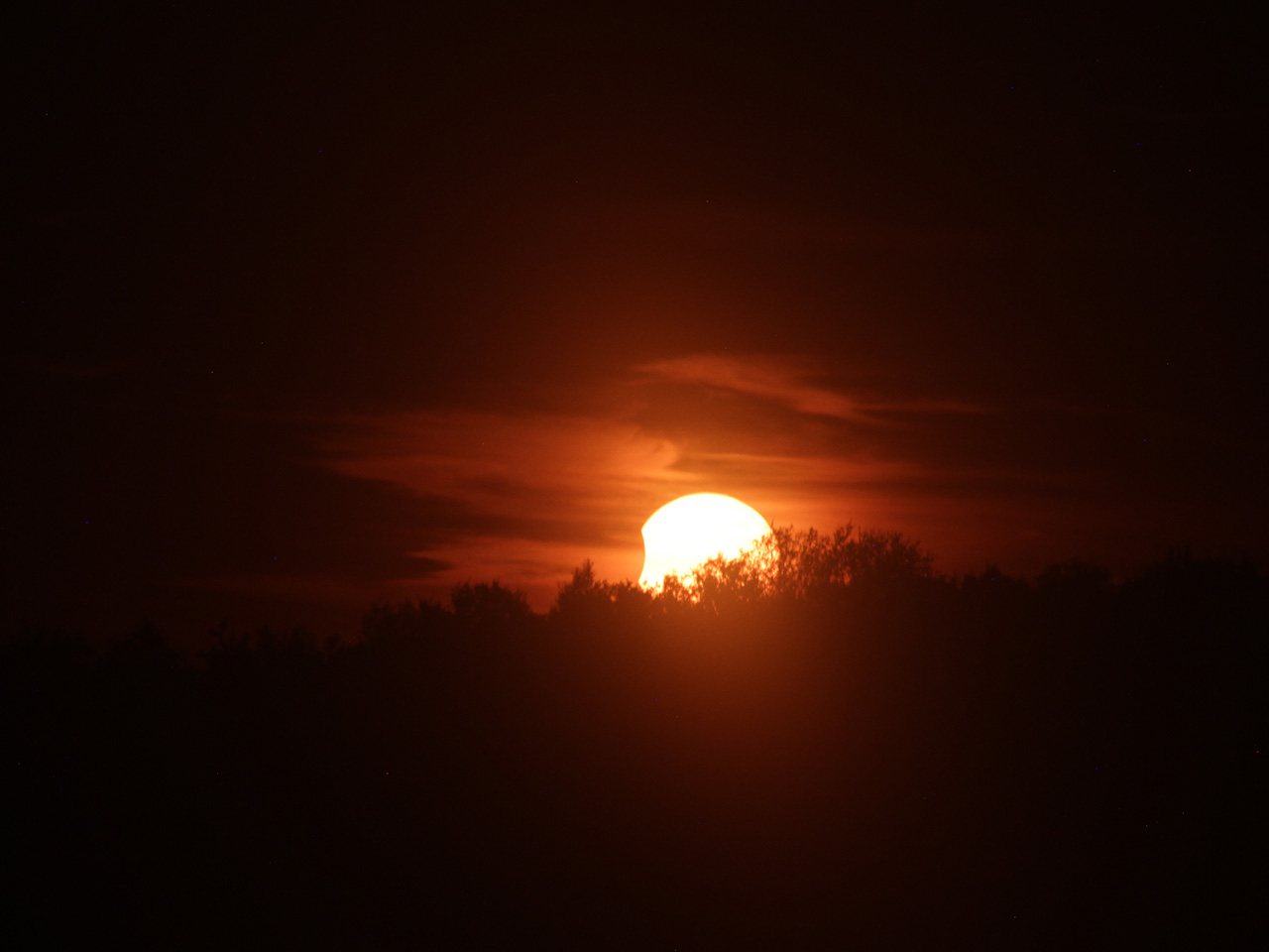 Foto zonsverduistering